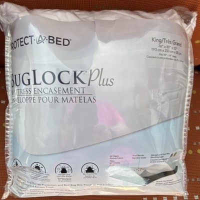 Protect-A-Bed BugLock Plus King Mattress Encasement Bed Bug Allergen Barrier
