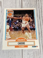 1990 Fleer Maurice Cheeks #124 New York Knicks Basketball Card