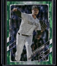 2021 Topps Update #US25 Chi Chi Gonzalez Green Foilboard #/499