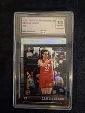 Caitlin Clark 2025 Panini Chronicled MPE 10 MINT Indiana Fever #33 DKL Quality