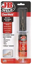 JB Weld 50114 ClearWeld Quick Setting Epoxy, Clear 0.47 oz.
