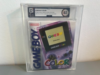 Gameboy Color Atomic Purple - Pixel Grading CIB 85 - PAL/AUT/CH No VGA WATA