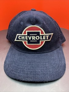 NEW* CHEVROLET  GM Officially licensed  Blue Courdory Logo Snap back Cap NWOT