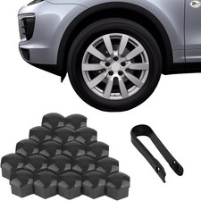 20PCS Lug Nut Covers, Wheel Nut Caps, 19mm Wheel Hub Screw Covers with Removal T