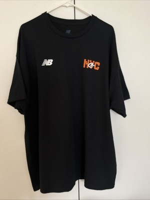 Limited Edition New Balance X Endorphins NYC Men s T-Shirt Size 2XL Black NWOT
