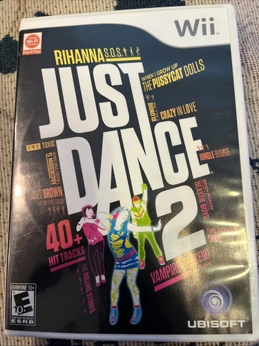 Just Dance 2 (Nintendo Wii, 2010) Pre Owned And Tested