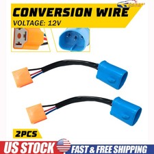 Conversion Wire 9004 HB1 TO 9003 HB2 H4 Two Harness Head Light Adapter Plug Play