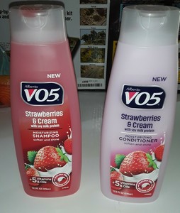 Alberto Vo5 Moisture Milks Strawberries And Cream Moisturizing Shamp Condition 816559013022 Ebay