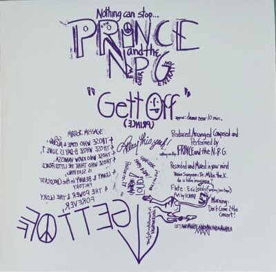 Prince & The Npg - Get Off Black Friday Record Store Day 2023  (1991 - Reissue)