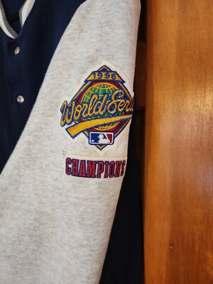 New York Yankees ジャケット Lサイズ ネイビー　1980年代物 New York Yankees ジャケット Lサイズ ネイビー 1980年代物
