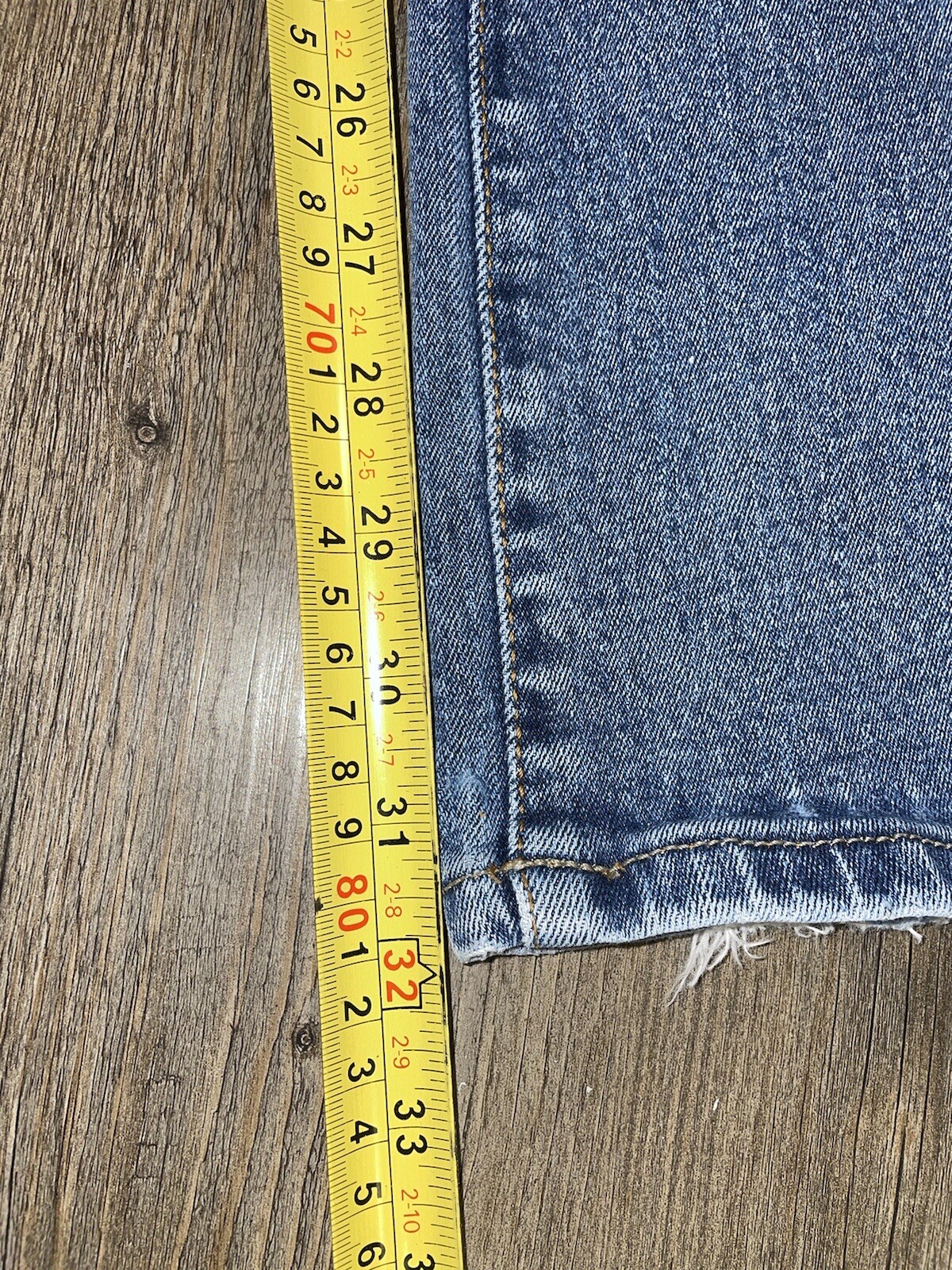 Womens Calvin Klein Stretch Bootcut Jean Dark Indigo Blue Denim Size 10 Mid Rise