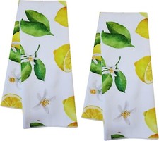2 Lemon Kitchen Kitchen Bathroom Bar Cotton Spring Summer NEW