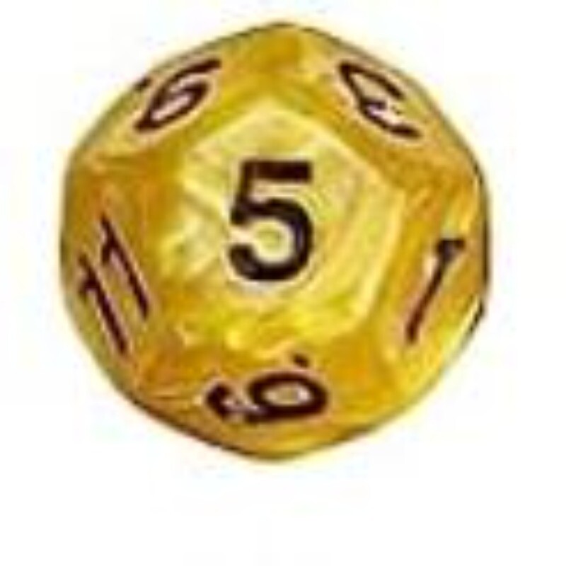 Bicycle Dice Set-GT2921  Polyhedral Dice  (One for sale only)