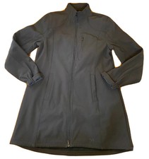 Fila Women Coat Xl Black Water Resistant Zip Pockets Water Resistant