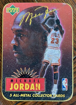 1996 Upper Deck Michael Jordan METAL Collector Cards SEALED