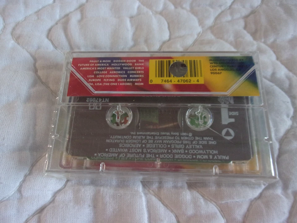 PAULY SHORE THE FUTURE OF AMERICA CASSETTE NEW TOTALLY PAULY MTV VJ COMEDY 90'S - Image 2 of 4