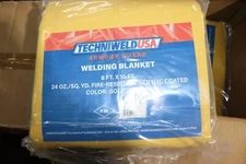 Welding Blanket 8'x10' Techniweld Armour Guard AGWB248X10YA Yellow