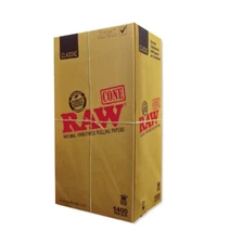 RAW Cones  Classic King 1400 Count Box