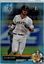 2017 Bowman Draft #BDC-174 Dylan Busby Chrome Sky Blue Refractor #/399