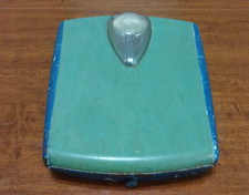 Vintage Borg Bathroom Scale Green Works Retro Mid Century