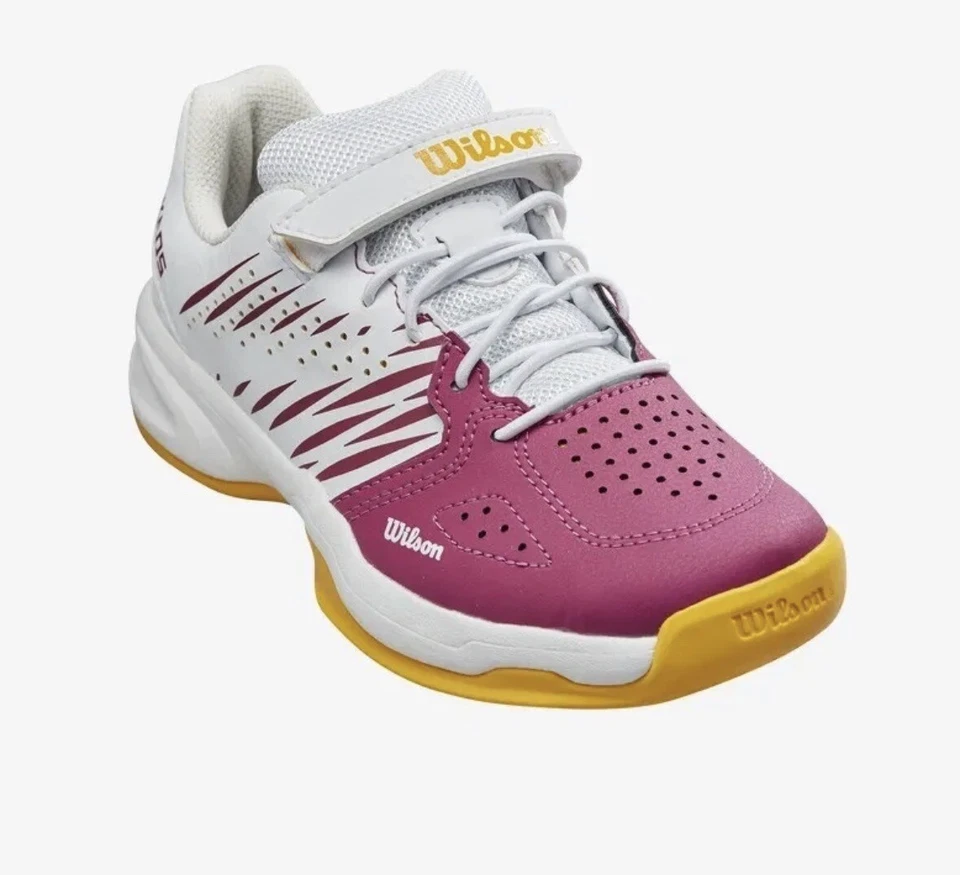 Zapatillas Tenis Wilson Junior Kaos K 2.0 Niños Niñas/Niños Rosa/Blanco Niños Talla 12k Foto 2 de 4