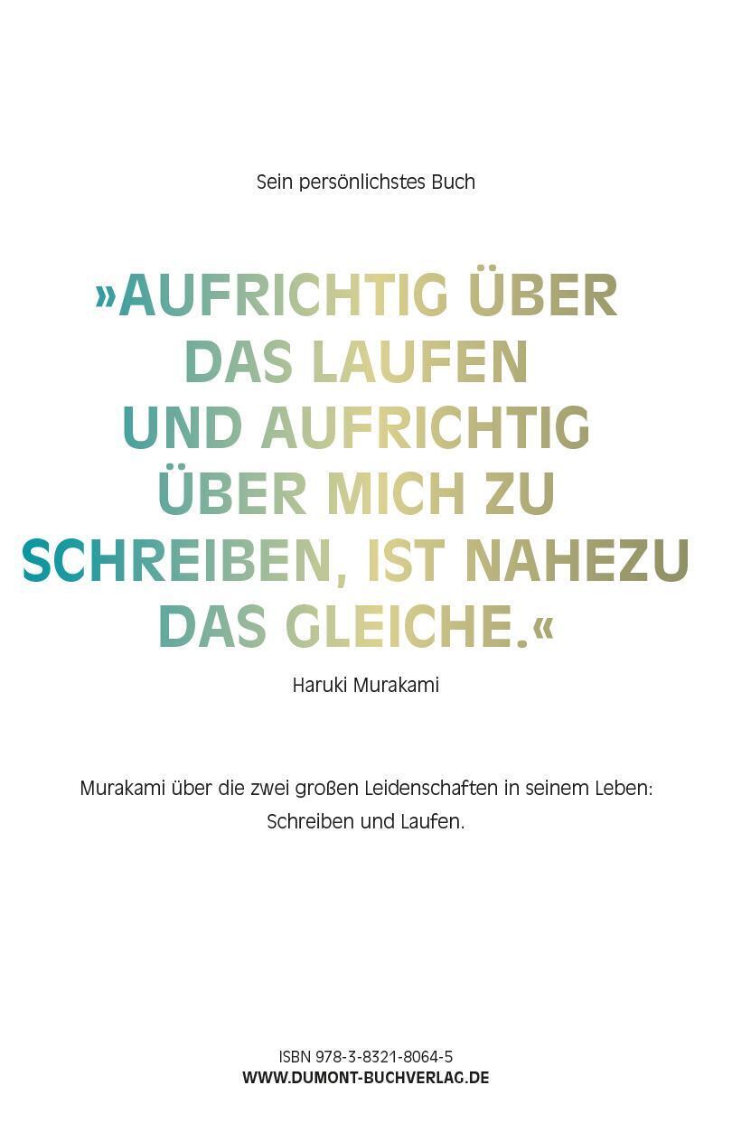 Thumbnail - Wovon Ich Rede, Wenn Ich Vom Laufen Rede | Haruki Murakami | Buch |