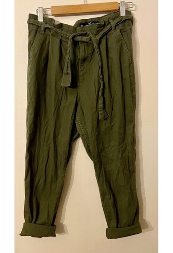 Hollister Olive Army Green Stretch 