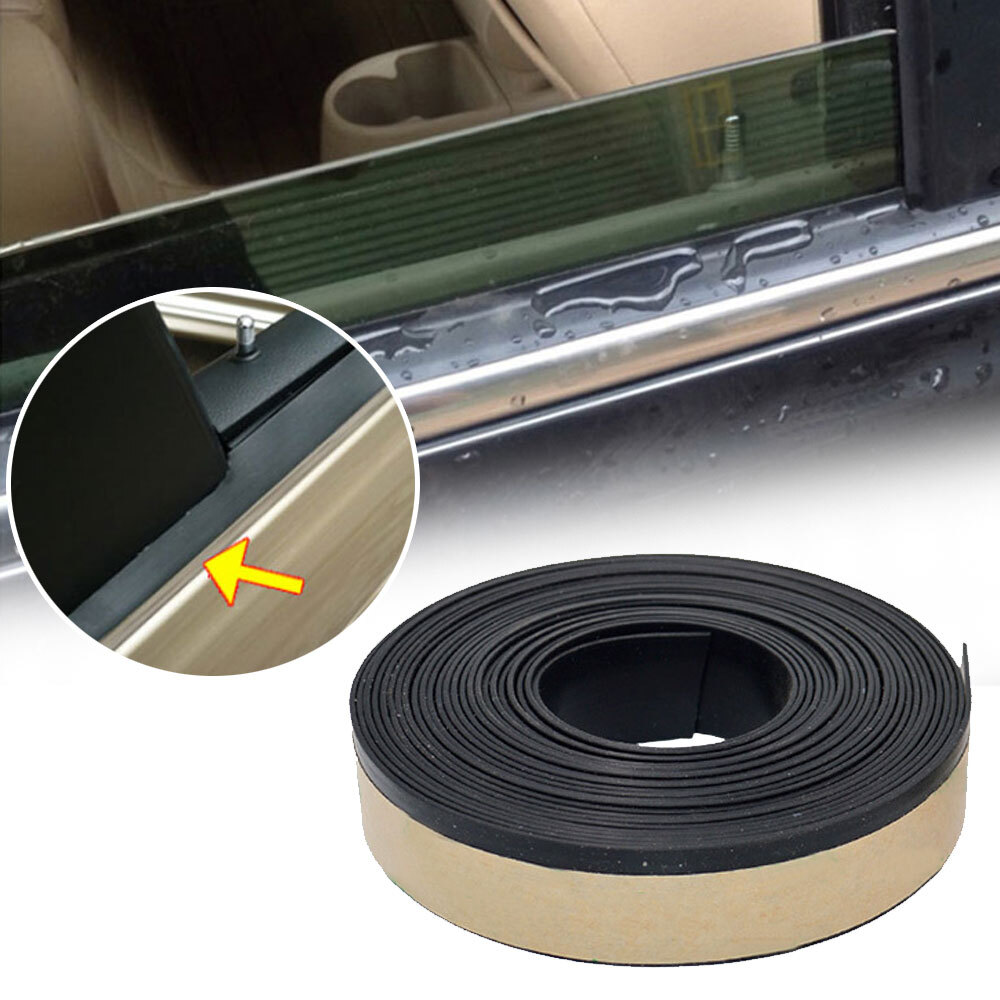 Car Window Protector Seal Weatherstrip Edge Door Glass Rubber Sealing