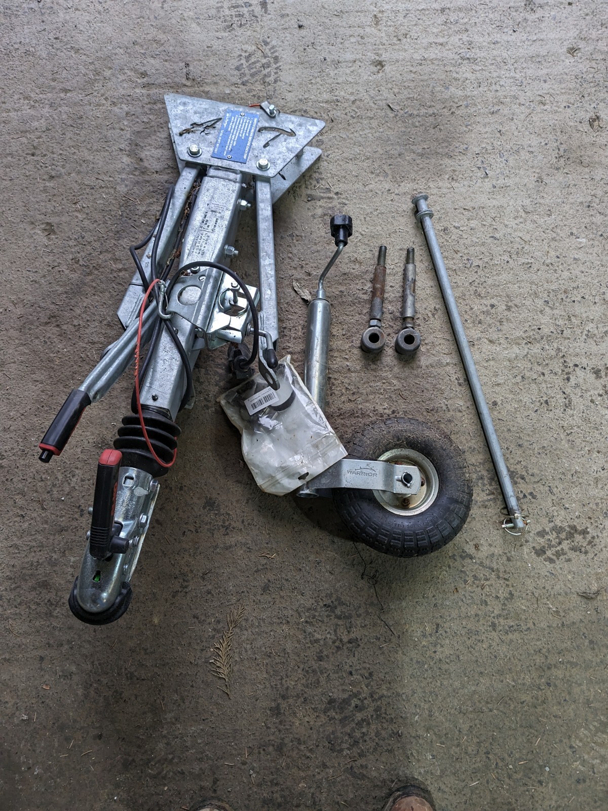 Motorhome towing A frame, Armitage Trailers. Used Once. eBay