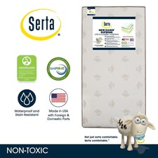 serta master sleeper crib mattress