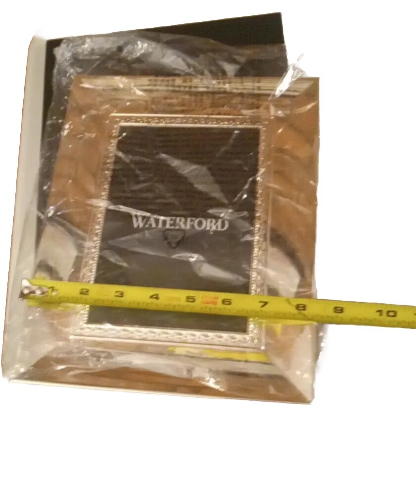 Waterford LISMORE LACE PLATINUM New 5 x 7 SILVER Photo Picture WEDDING Frame eBay