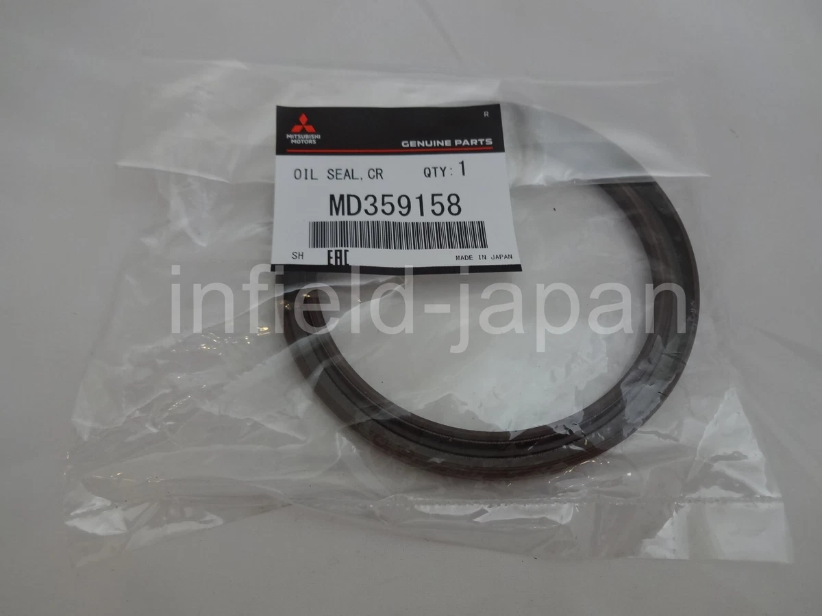 Genuine Mitsubishi Rear Main Crank Seal 4G63 Evo1-9 MD359158 F/S 