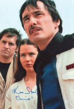 KOO STARK signed Autogramm 20x30cm STAR WARS in Person autograph COA
