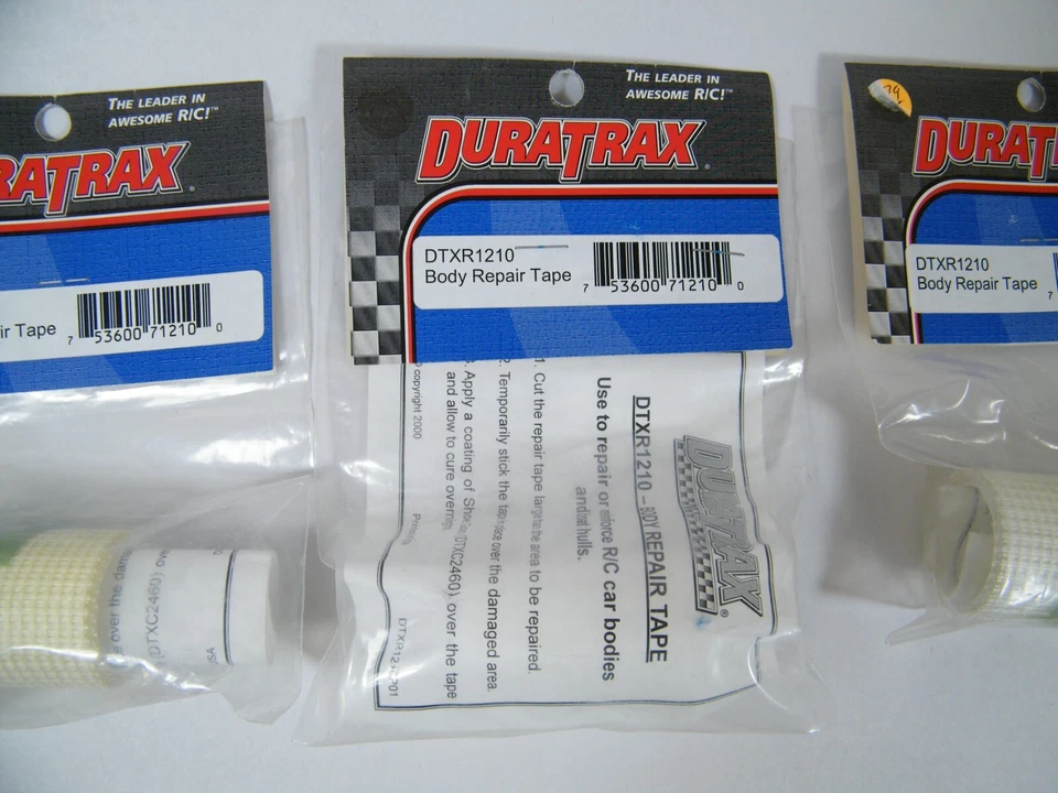 (3) DURATRAX DTXR1210 BODY REPAIR TAPE NEW - Image 4 of 4