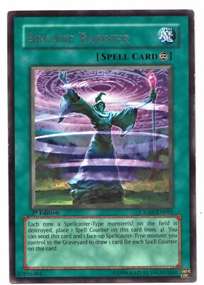 Yu-Gi-Oh Card: Arcane Barrier CRMS-EN061 1st Edition RARE!