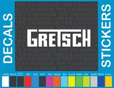 Like GRETSCH guitar decal sticker 9