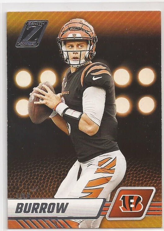2023 Panini Zenith #20 Joe Burrow Cincinnati Bengals