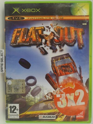 Flatout 1 Microsoft Xbox Classic Und 360 Pal - - Original Komplette