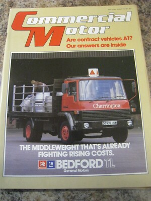 COMMERCIAL MOTOR AUG 1981 ARE CONTRACT VEHICLES A1 BOOK REVIEWS GERMANS SAVE FUE