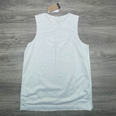 Kobe Bryant Jersey Mens Medium Tall White Reversible Snakeskin Nike Basketball
