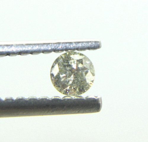 2.81ct J Color I1 Clarity Round Excellent Cut Brilliant Natural