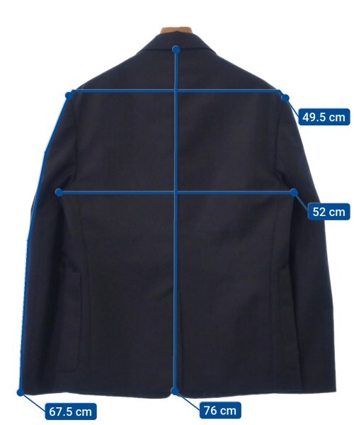 【大特価】DRIES VAN NOTEN Tailored Jacket DRIES VAN NOTEN slim fit tailored Jacket polyester orange 46
