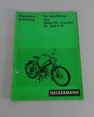 Parts catalogue/parts list Neckermann Mosquito compact & folding moped from 1968