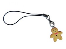 Gingerbread Man Phone Charm Miniblings Christmas Gingerbread Men
