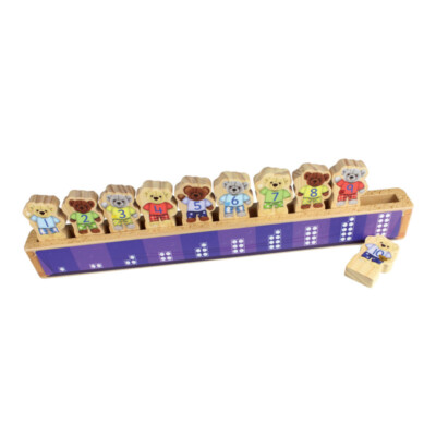 YELLOW DOOR US LLC YUS1225 Ten In The Bed Number Line Tool
