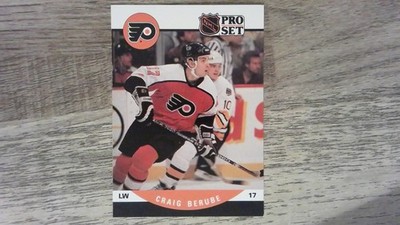 1990 Pro Set Craig Berube #498 Philadelphia Flyers
