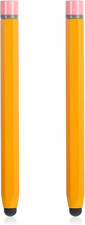 2 Pcs Smart Board Pen, Yellow High Sensitivity Precision Stylus Pen 2 in 1 Elect