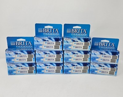 Brita Fill and Go Water Filter Filtration Replacement Filters 2 Pack Lot of 10