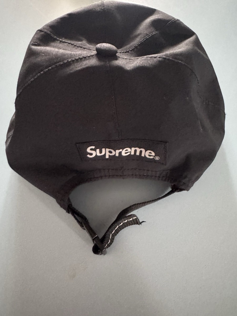 Supreme Gore-Tex Ear Flap Camp Cap Black FW Hat Adjustable