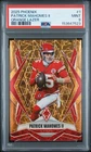 2025 Panini Phoenix - Patrick Mahomes II #1 Orange Lazer SSP #/35 PSA 9